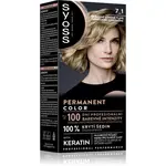 Syoss Permanent Color permanentní barva na vlasy odstín 7_1 Přírodní středně plavý 1 ks