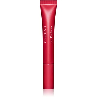 Clarins Lip Perfector Glow třpytivý lesk na rty a tváře odstín 24 fuchsia glow 12 ml
