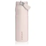 Stanley IceFlow™ Flip Straw Bottle nerezová láhev na vodu s brčkem Rose Quartz 710 ml