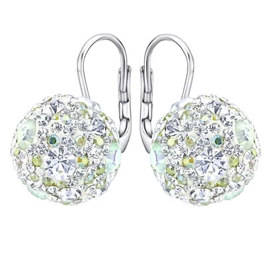 Silvego Okouzlující stříbrné náušnice se třpytivými krystaly Swarovski SILVEGOB36120w
