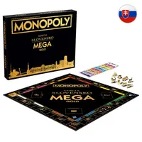 MONOPOLY Edice Mega Gold Slovakia SK