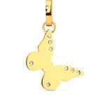 Vuch Krásný pozlacený přívěsek Motýl Gold Shoony