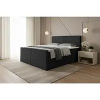 Livetastic POSTEL BOXSPRING, 180/200 cm, černá