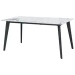 MID.YOU JÍDELNÍ STŮL, bílá, 180/220/90/75 cm