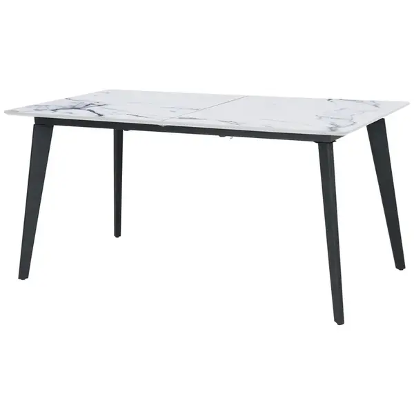 MID.YOU JÍDELNÍ STŮL, bílá, 180/220/100/75 cm