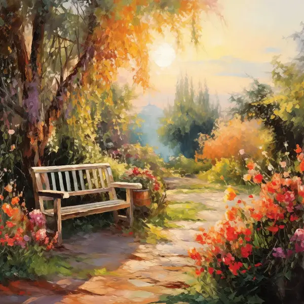 MALBA NA PLÁTNĚ, krajina a příroda, 55/55 cm