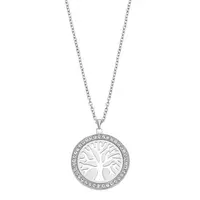 Lotus Style Ocelový náhrdelník strom života Rainbow LS2181-1/1