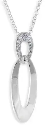 Modesi Módní náhrdelník ze stříbra M41047