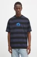 Bavlněné tričko Hugo Blue pánské, černá barva, 50543929