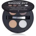 GOSH COPENHAGEN Brow Kit sada na obočí 001 2.82 g