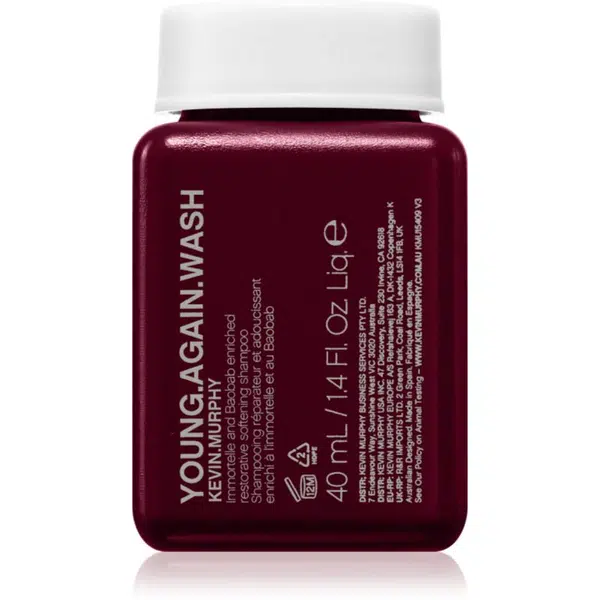 Kevin Murphy Young Again regenerační šampon pro lesk bez sulfátů a parabenů 40 ml
