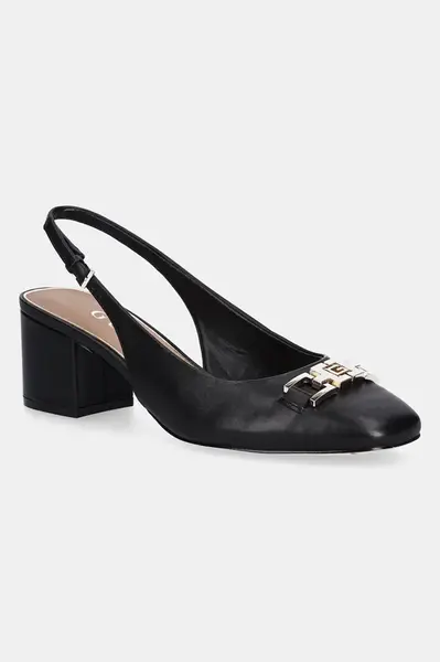 Kožené lodičky Guess CALIDE