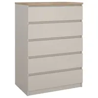 Boxxx KOMODA, barvy dubu, kašmírová, 77/111,3/50 cm