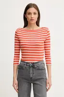 Bavlněné tričko s dlouhým rukávem Tommy Hilfiger