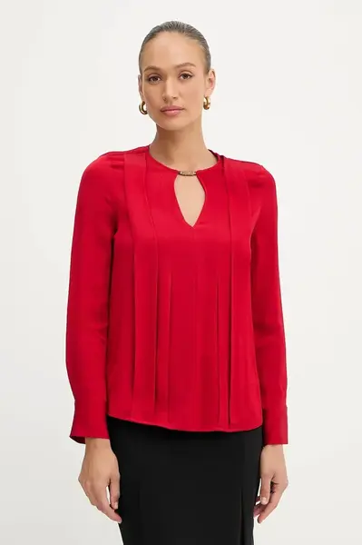 Halenka Marciano Guess ANITA dámská, červená barva, hladká, 5YGH14 7356A