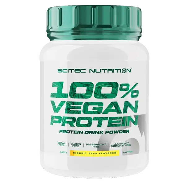 Scitec Nutrition 100% Vegan Protein 1000g - vanilka