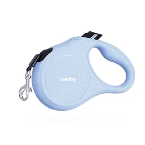 Reedog Senza Basic samonavíjecí vodítko M 25kg/ 5 m páska / pastelové modré