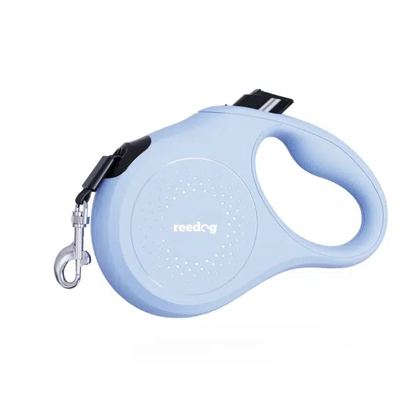 Reedog Senza Basic samonavíjecí vodítko M 25kg/ 5 m páska / pastelové modré