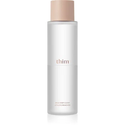 thim Mild Deep Clean Lip & Eye Remover dvoufázový odličovač očí a rtů s vyživujícím účinkem 100 ml