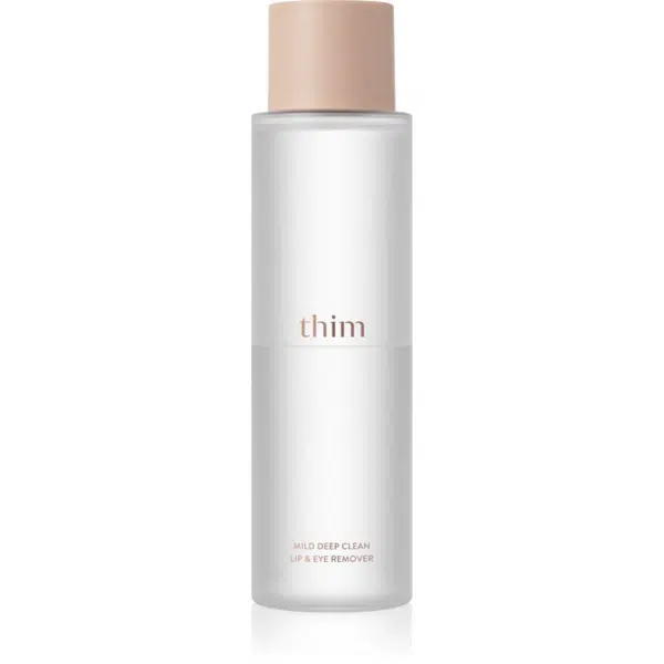 thim Mild Deep Clean Lip & Eye Remover dvoufázový odličovač očí a rtů s vyživujícím účinkem 100 ml