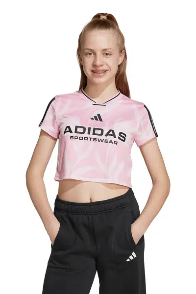 Dětské tričko adidas růžová barva, JM1584