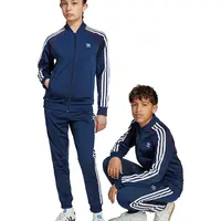 Dětské tepláky adidas Originals tmavomodrá barva, s aplikací, JV8567