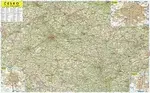 Nástěnná mapa Česko 1:500 000