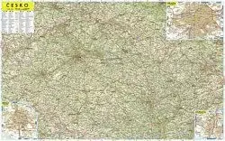 Nástěnná mapa Česko 1:500 000