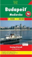 Maďarsko + Budapešť mapy (1:500 000, 1:20 000)