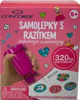 Samolepky s razítkem CONCORDE Jednorožci a princezny