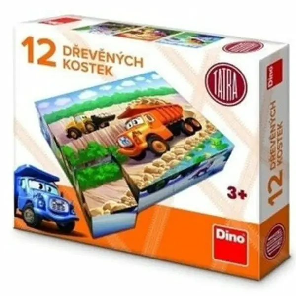 Dřevěné kostky Tatra