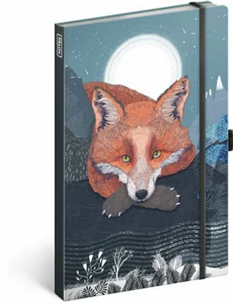Notes Animalium - Lucie Jenčíková, linkovaný, 13 × 21 cm