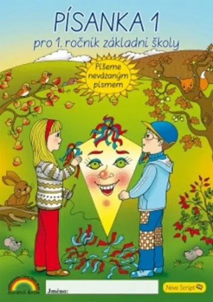 Písanka s kocourem Samem 1 pro 1. ročník NEVÁZANÉ PÍSMO Nova Script - Jana Andrýsková