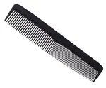 Hřeben na stříhání vlasů Detail - Hair style Cutting Comb - 18 cm, černý