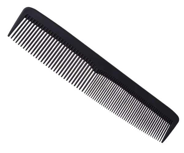 Hřeben na stříhání vlasů Detail - Hair style Cutting Comb - 18 cm, černý