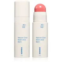 Korres Natural Color Multi-Stick Balm multifunkčné líčidlo na pery a tvár odtieň Petal Pink 4.5 g
