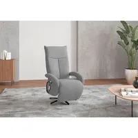 Sit & More KŘESLO, textil, šedá