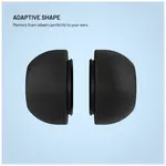 Špunty z paměťové pěny FIXED Plugs Pro pro Apple Airpods Pro 3, 2 sady, velikost L