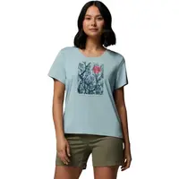 Columbia PARSONS POINT™ SS SCOOP TEE Dámské funkční triko, světle modrá, velikost