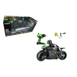 RC motorka 2.4G zelené