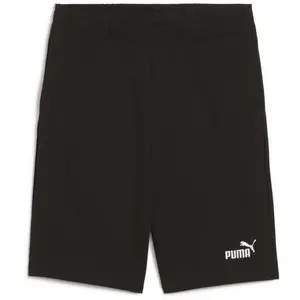 Puma ESSENTIALS NO1 LOGO JERSEY SHORTS 10 B Chlapčenské šortky, čierna, veľkosť