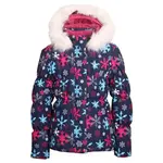 Lewro SISSY Dívčí zimní bunda, tmavě modrá, velikost 128-134