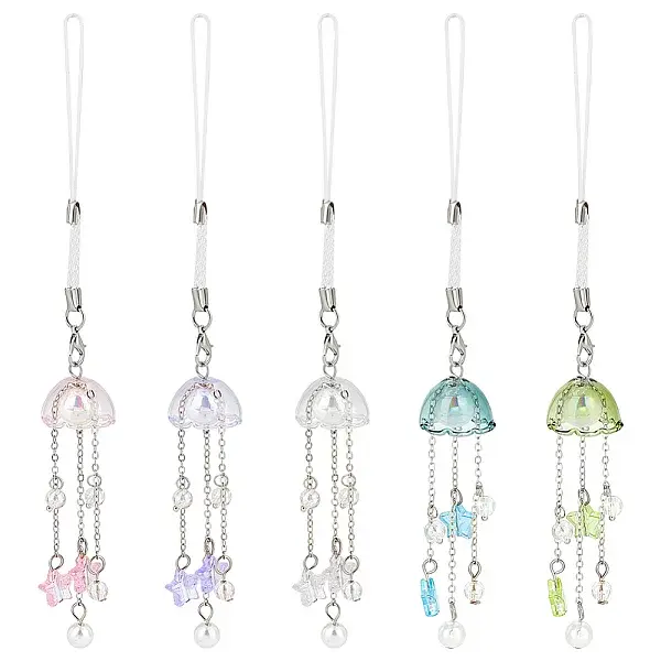 Glass Flower Pendant Decoration