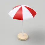 Plastic Beach Umbrella Miniature Display Decorations