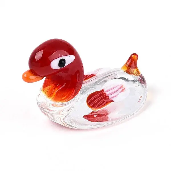 Handmade Lampwork Duck Display Decorations
