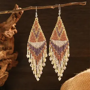 Fashionable Tassel Dangle Earrings