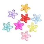 Transparent Acrylic Bead Caps