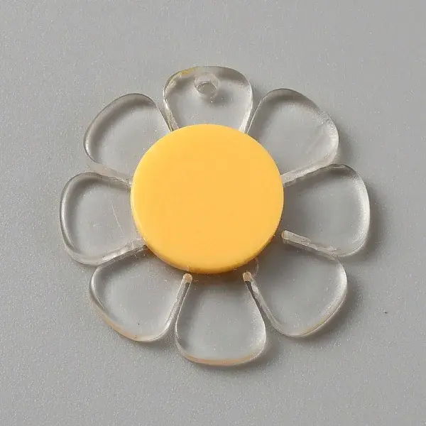 Transparent Resin Pendants