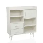 MID.YOU KOMODA, bílá, 80/90/30 cm