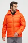Péřová sportovní bunda Marmot Guides oranžová barva
